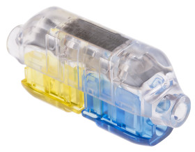 Złącze zaciskane Przelotowe minimalny rozmiar 16AWG maksymalny rozmiar 4mm² TE Connectivity izolowany długość 48mm