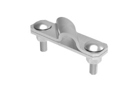 Złącze krzyżowe skośne pręt-bednarka 2-elem. stal nierdzewna 116.2.1 NI 11601205