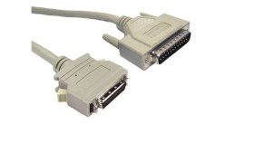 Kabel Równoległy, 3M, Drukarka, Szary, Aluminium/Mylar