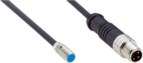 Czujnik zbliżeniowy M5 Indukcyjny 1,5 mm SICK Wpuszczany 10 → 30 V DC długość 12mm Gwintowany
