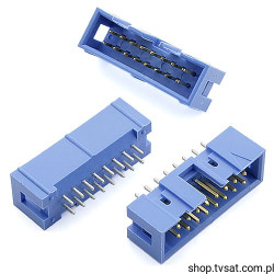 8-1437044-0 Connector 2 x 8 Pin Header THT TYCO