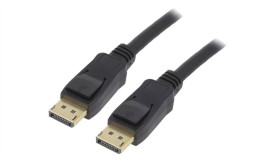 Mc.2130.010Bk Kabel Displayport 1.4, Hdcp 2.2 Displayport Wtyk, Z Obu Stron
