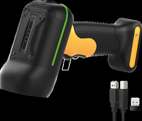 BCST-61_BLACK Barcode scanner, 1D, Bluetooth/wireless/USB, BCST-61