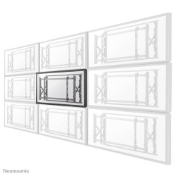Neomounts LED-VW1750BLACK Uchwyt ścienny do telewizora 81,3 cm (32") - 139,7 cm (55") Rozszerzalny