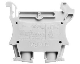 Złączka szynowa 2-przewodowa 10mm2 szara 037163