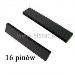 PB-16S gniazdo jednorz. do druku proste
