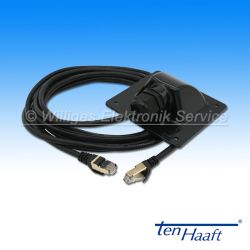 Dachdurchführung + Kabel für Oyster Connect, 2m Sonderlänge