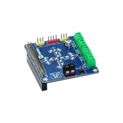 Motorshield - moduł z 4-kanałowym sterownikiem silników DC dla Raspberry Pi