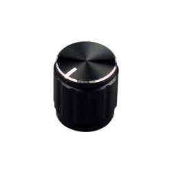 GAŁKA POTENCJOMETRU GCL15 CZARNA 15mm
