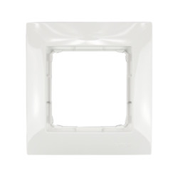 Ramka pojedyncza karton-gips biała DRK1/11 Kontakt Simon54