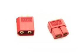 XT60 Connector - High-current Plug and Socket, Red