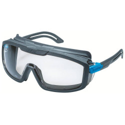 uvex 9143266 i-guard safety glasses grey/blue ergonomic UV400 fog-free