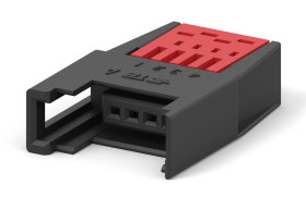Złącze RITS 4-pinowe raster: 2.0mm Montaż na kablu TE Connectivity