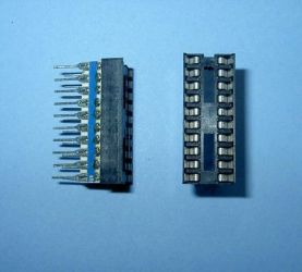 PODSTAWKA 20-PIN Z REZYST.