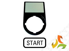 Tabliczki opisowe M22S-ST-GB1,ramki tabliczek START EATON-MOELLER