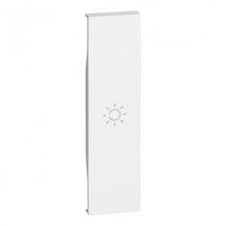 LIVING NOW klawisz z symbolem światło 1mod. biały KW01A