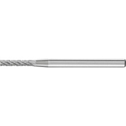 PFERD 21200183 cylindrical burr carbide 2mm &#xD8; 40mm length DIN 8032/8033