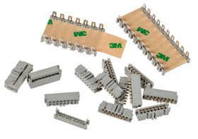Złącze IDC 16 -pinowe 2 -rzędowe raster: 2.54mm Gniazdo Proste Montaż na kablu