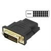 Adapter HDMI gniazdo - DVI wtyk 24+1