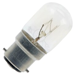 B22d 130V 15W klar 30X60 Pigmy ChRL 3063