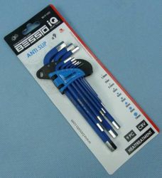 KLUCZE IMBUSOWE 9-SZT DŁ.BESSTO PROFESI