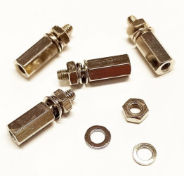 HLS M3x19+8 FSN dystans metalowy gwintowany wew. / zew. dł. 19mm