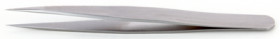 Biology tweezers, uninsulated, antimagnetic, high strength alloy, 80 mm, M3E.CX.0
