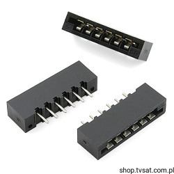 1230-06-01-10 Socket to tape 6 Pin SIL6 METHODE