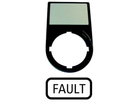 Tabliczki opisowe ramki tabliczek FAULT M22S-ST-GB8 216498 EATON