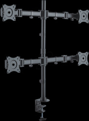 PM-OFFICE-04 Monitor holder, 4 displays, table mounting, up to 8 kg, 13" - 27