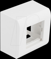 81332 Surface mount housing for Easy 45 modules 82 x 82 mm, white