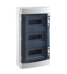 Rozdzielnica modułowa 3x12 uniwersalna /transparenta/ IP55 ECOLOGY CDN-36PT3F/RR