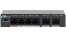 Switch Dahua Pfs3006-4Et-60-V2