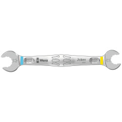 Wera 05020312001 6005 Joker Double open-ended wrenches, 10 x 11 x 137.3 mm
