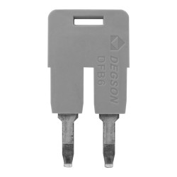 Mostek wtykowy 2-biegunowy do złączek szynowych DS6 DGN DFB6-02P-11-00A(H)