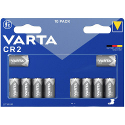 Varta 6206301461 Camera Battery CR2 880mAh 3V Long-Lasting 10pc
