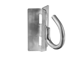 Hak huśtawkowy dla uchwytów odciągowych (stal nierdzewna)