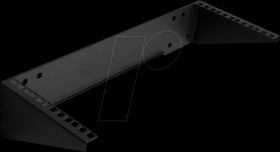WB0014 19" wall bracket, 4 U, black