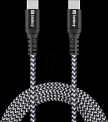 441-67 Sync and charging cable, USB-C > USB-C, 2 m