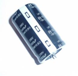 Kondensator elektrolityczny 1000uF 250V 51x30mm 85'