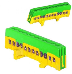 Trytyt Zacisk rozgałęźny izolowany PE-12-F żółto-zielony