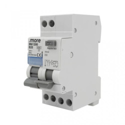 Wyłącznik różnicowo-prądowy z członem nadprądowym 1P+N B20A 30mA typAC