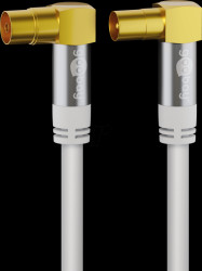 70420 Antenna connection cable (IEC) (135 dB type) 4x shielded, 3.0 m.