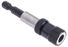 Wkład do pojemnika na wiertła, Piaskowane, Stal chromowo-molibdenowa, rozm: 1/4 cala, typ: Sześciokątny, dł: 68 mm