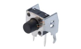 MIKROPRZEŁĄCZNIK 90st 6.2x7.5mm h=3.15mm PRZYCISK CZARNY