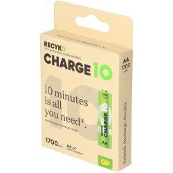 GP GPRHC172V001 GP&#xA0;Recyko&#xA0;10 NiMH&#xA0;1700mAh AA 4&#x27;s paper box&#x200B;