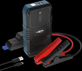 1900-0129 Car starting aid, jump starter, torch, power bank