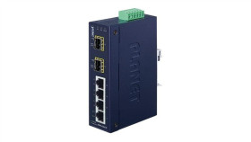 Switch 4X 10/100Base-Tx + 2X 100Base-Fx Sfp Z Szeroką Temperaturą Pracy (-40...
