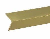 MM-KR15X15X1 Kątownik mosiężny, równoramienny o wymiarach: 15x15mm - grubość ścianki: 1.0mm, długość 1000mm