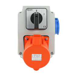 Zestaw siłowy NBOX-Z.6 1x32A 5P 1x230V wyłącznik 0-1 3703706 Next